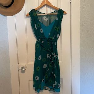 Amour Vert wrap dress with slip